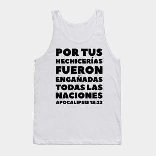 Revelation 18-23 By Your Sorceries Spanish Tank Top